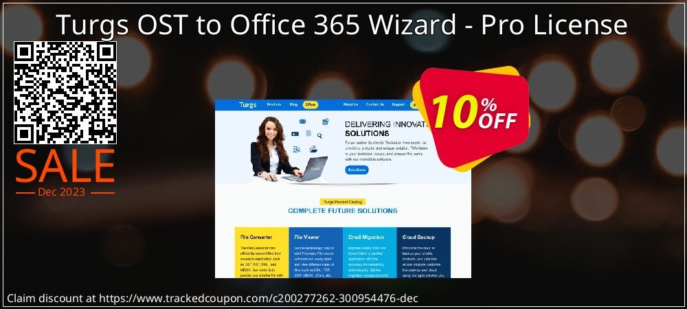 Turgs OST to Office 365 Wizard - Pro License coupon on World Party Day offering sales