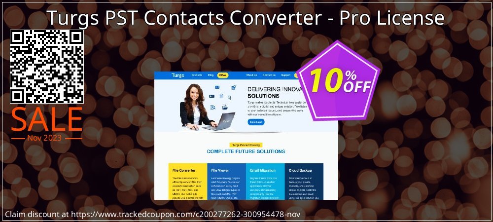 Turgs PST Contacts Converter - Pro License coupon on Easter Day discounts