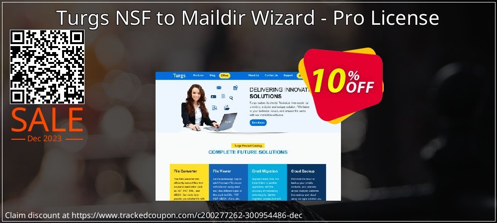 Turgs NSF to Maildir Wizard - Pro License coupon on World Party Day super sale