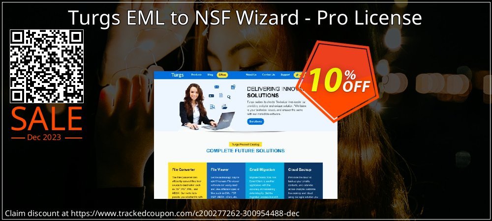 Turgs EML to NSF Wizard - Pro License coupon on Virtual Vacation Day discounts