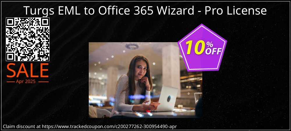 Turgs EML to Office 365 Wizard - Pro License coupon on National Walking Day deals