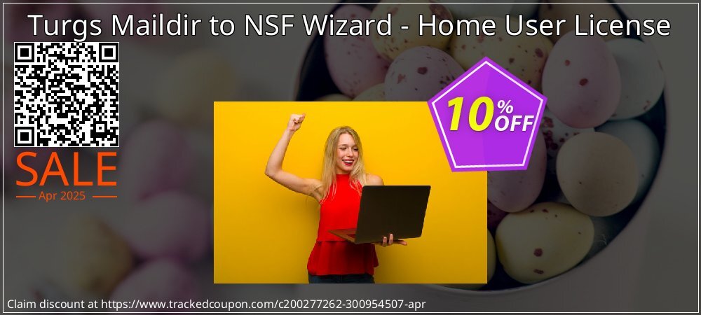 Turgs Maildir to NSF Wizard - Home User License coupon on April Fools' Day sales