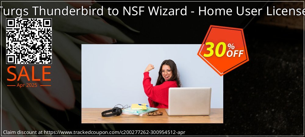 Turgs Thunderbird to NSF Wizard - Home User License coupon on April Fools' Day offering sales