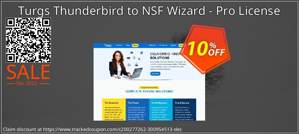 Turgs Thunderbird to NSF Wizard - Pro License coupon on Easter Day super sale