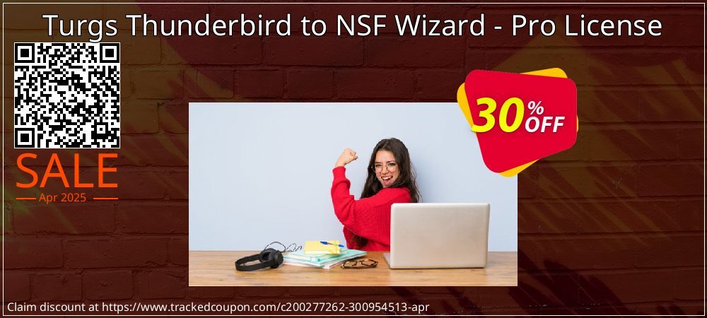 Turgs Thunderbird to NSF Wizard - Pro License coupon on Easter Day super sale