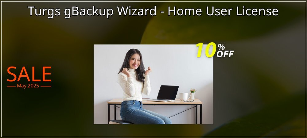 Turgs gBackup Wizard - Home User License coupon on Virtual Vacation Day sales