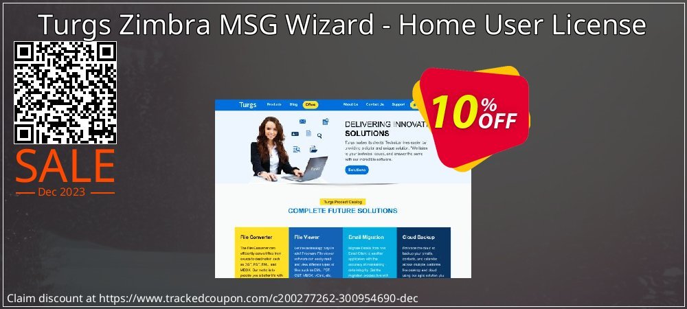 Turgs Zimbra MSG Wizard - Home User License coupon on National Walking Day discount