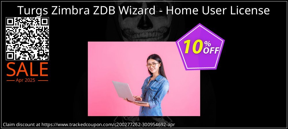 Turgs Zimbra ZDB Wizard - Home User License coupon on April Fools' Day offering sales