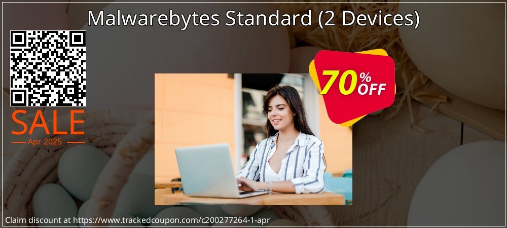 Malwarebytes Standard - 2 Devices  coupon on National Loyalty Day discounts