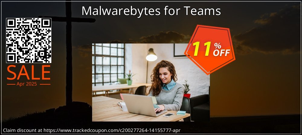 Malwarebytes for Teams coupon on April Fools' Day super sale