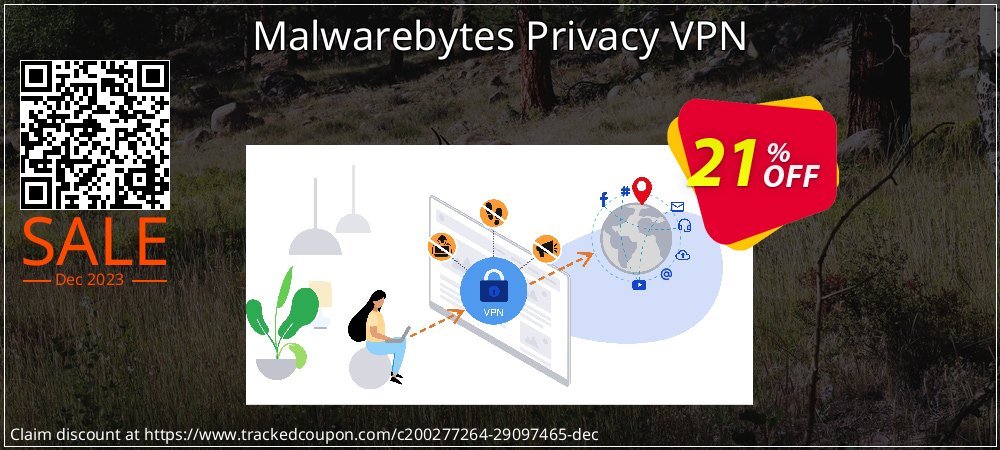 Malwarebytes Privacy VPN coupon on National Pumpkin Day promotions