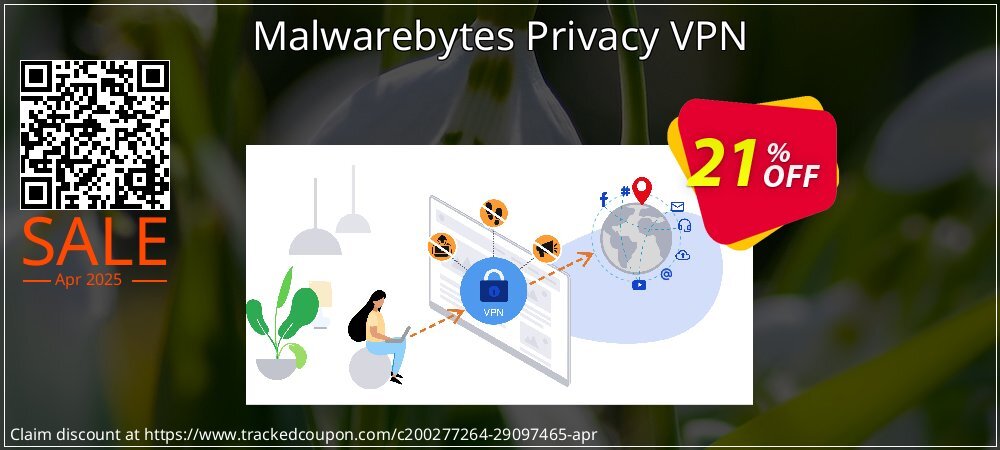 Malwarebytes Privacy VPN coupon on World Backup Day deals