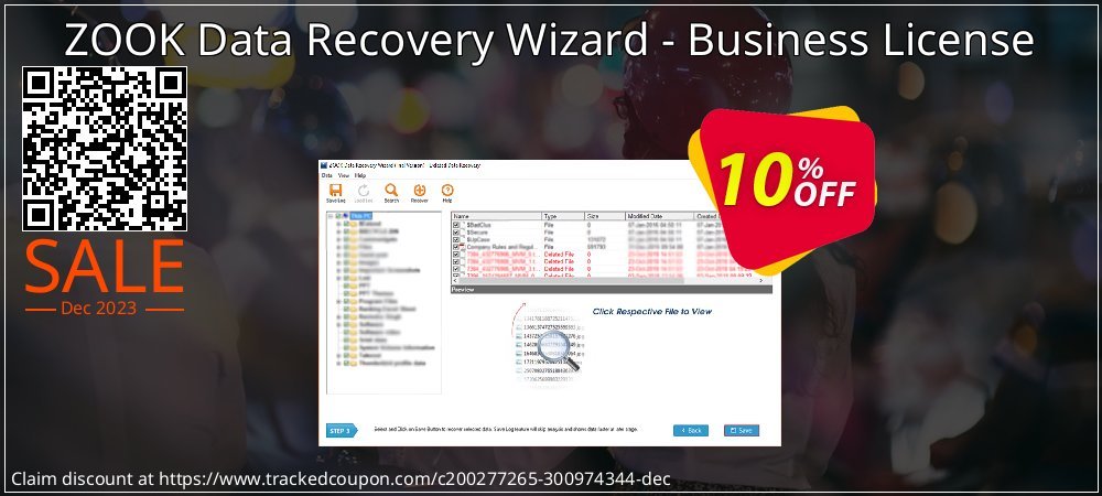 ZOOK Data Recovery Wizard - Business License coupon on April Fools' Day discount