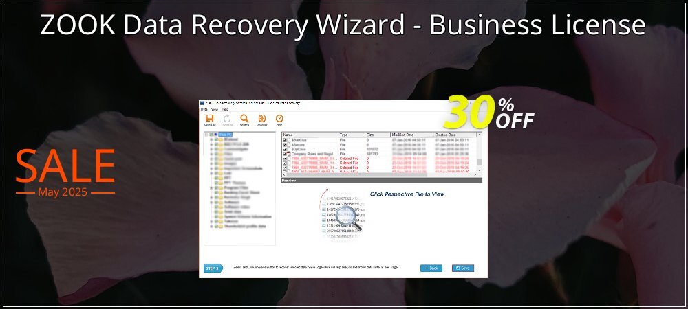 ZOOK Data Recovery Wizard - Business License coupon on National Smile Day offering sales