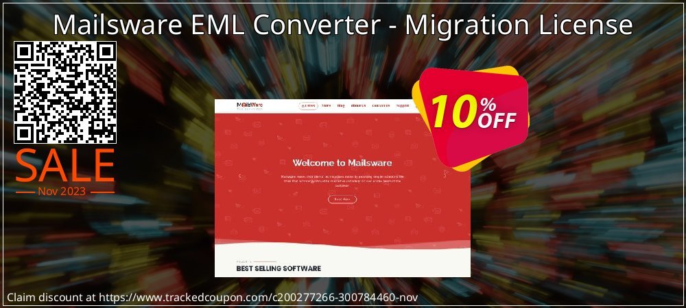Mailsware EML Converter - Migration License coupon on Mother's Day offering discount