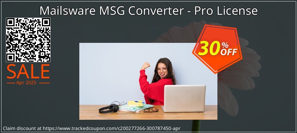 Mailsware MSG Converter - Pro License coupon on National Walking Day offering sales