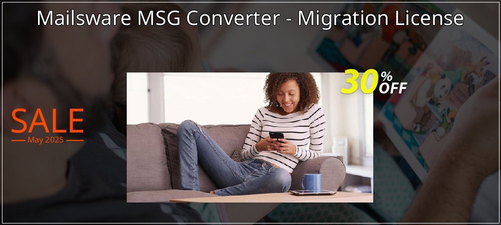 Mailsware MSG Converter - Migration License coupon on April Fools' Day discounts