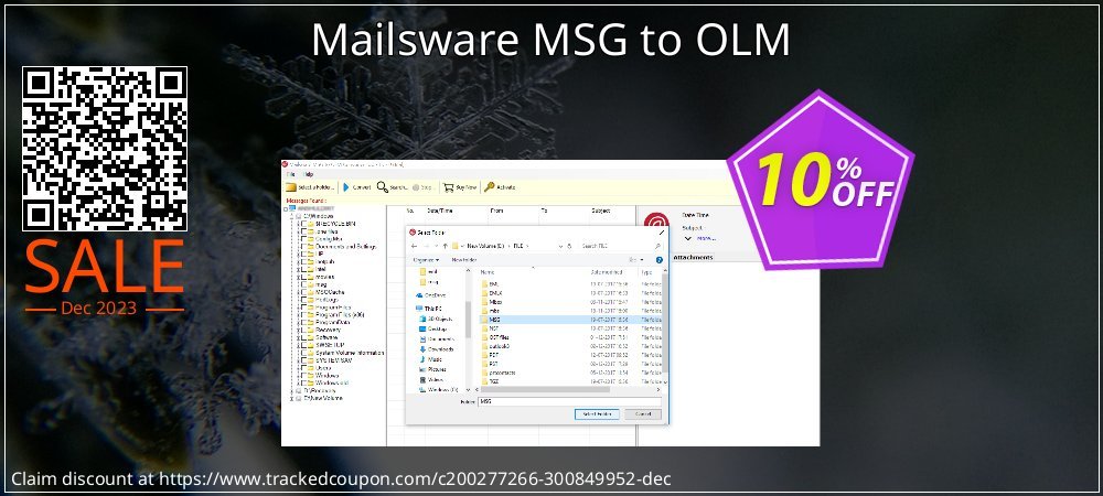 Mailsware MSG to OLM coupon on April Fools' Day offer