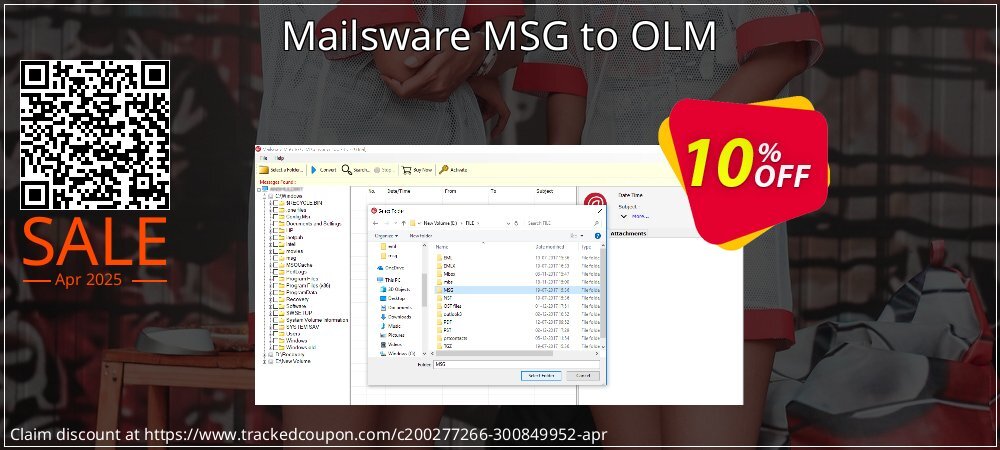 Mailsware MSG to OLM coupon on April Fools' Day offer