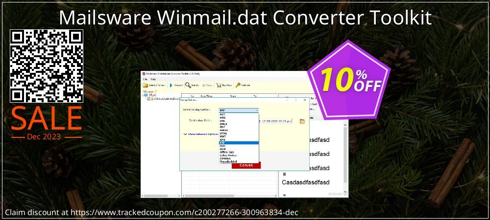 Mailsware Winmail.dat Converter Toolkit coupon on Tell a Lie Day discounts