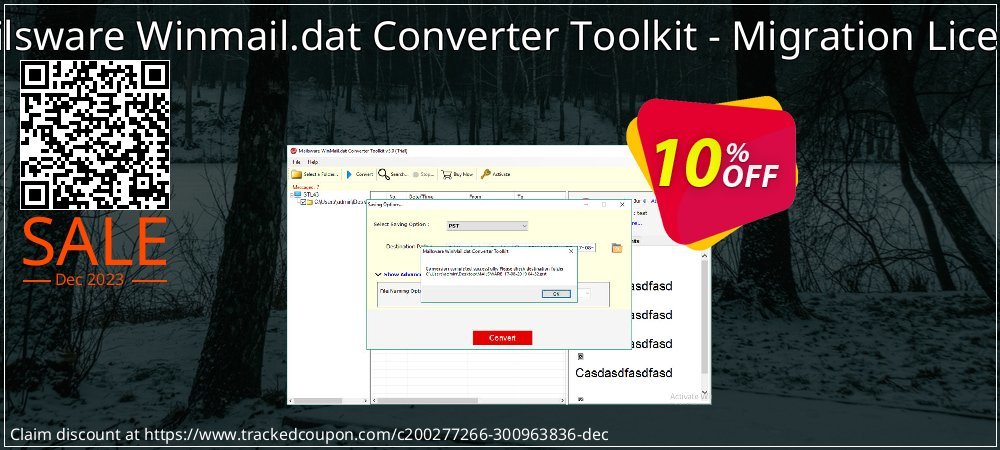Mailsware Winmail.dat Converter Toolkit - Migration License coupon on World Party Day sales