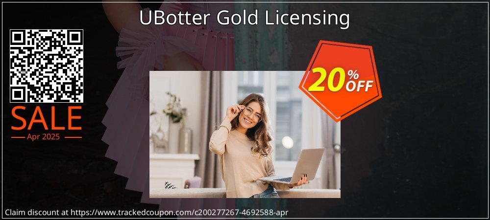 UBotter Gold Licensing coupon on Easter Day offering sales