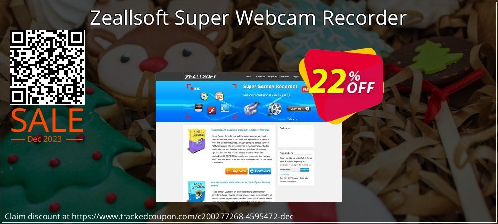 Zeallsoft Super Webcam Recorder coupon on April Fools' Day sales