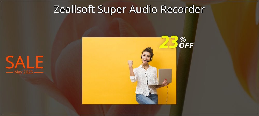 Zeallsoft Super Audio Recorder coupon on National Pizza Party Day offer