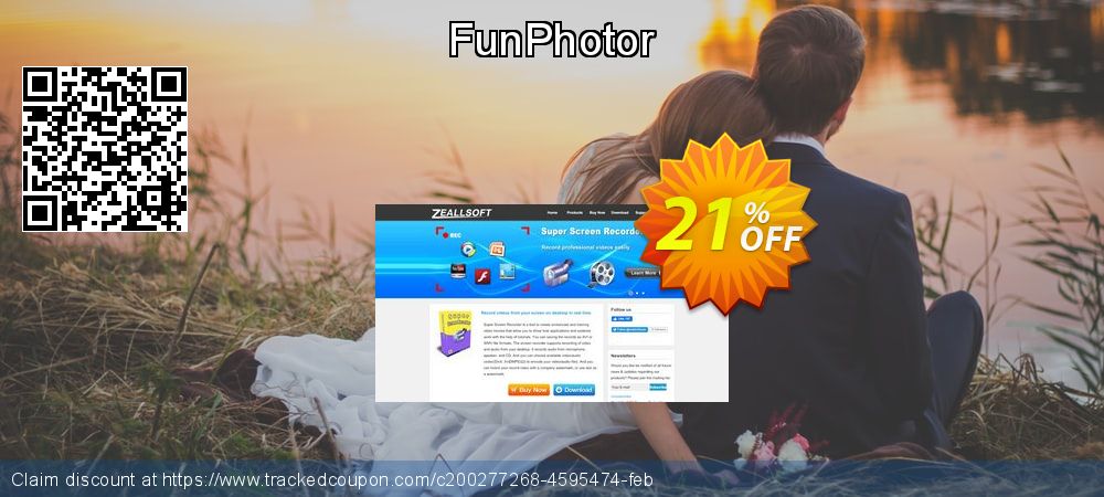 Zeallsoft FunPhotor coupon on Tell a Lie Day offer