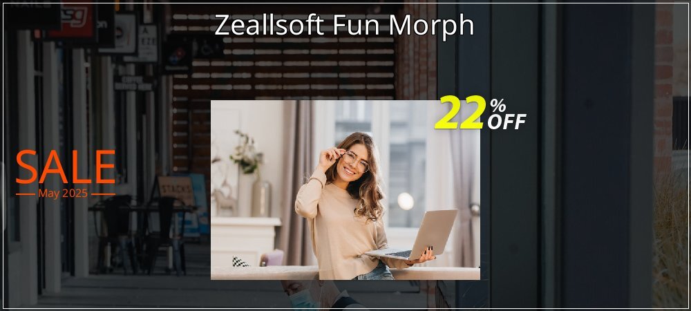 Zeallsoft Fun Morph coupon on World Party Day offering discount