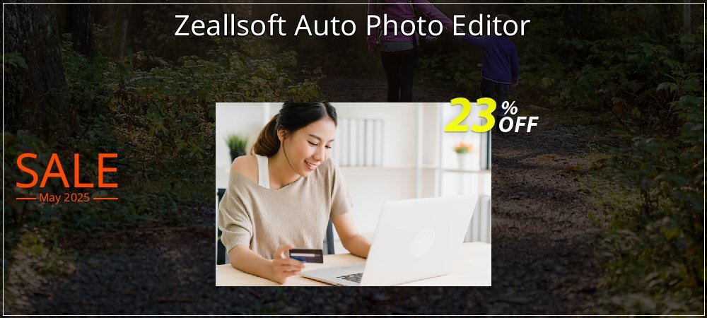 Zeallsoft Auto Photo Editor coupon on April Fools' Day offering sales