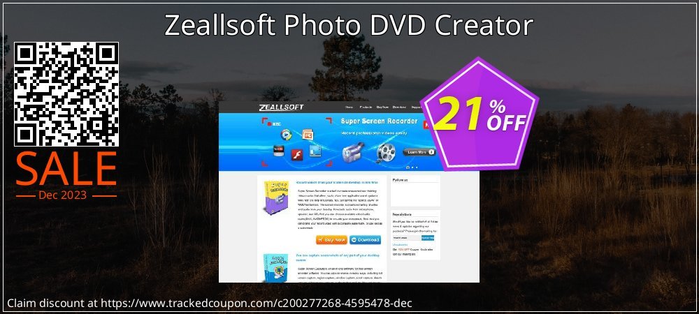 Get 20% OFF Zeallsoft Photo DVD Creator promo