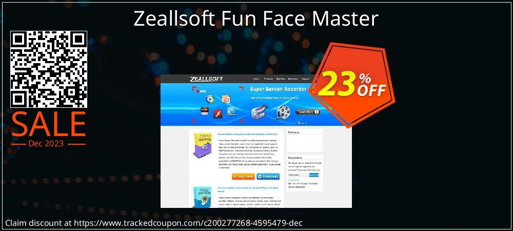 Zeallsoft Fun Face Master coupon on World Password Day promotions