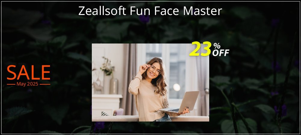 Zeallsoft Fun Face Master coupon on Earth Hour super sale
