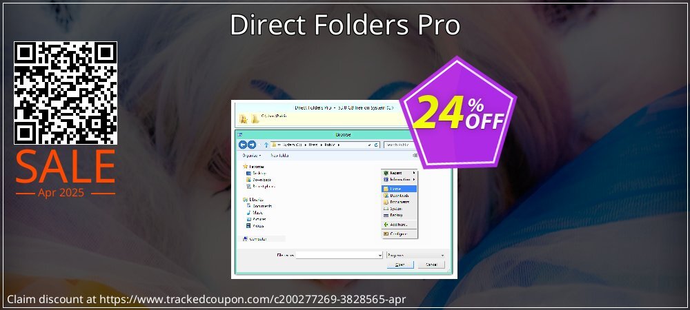 Direct Folders Pro coupon on National Walking Day offer