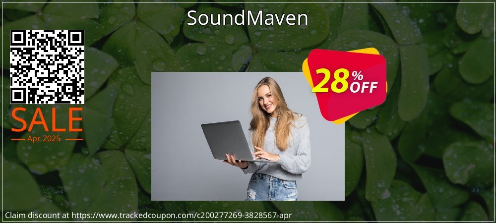 SoundMaven coupon on April Fools' Day offering discount