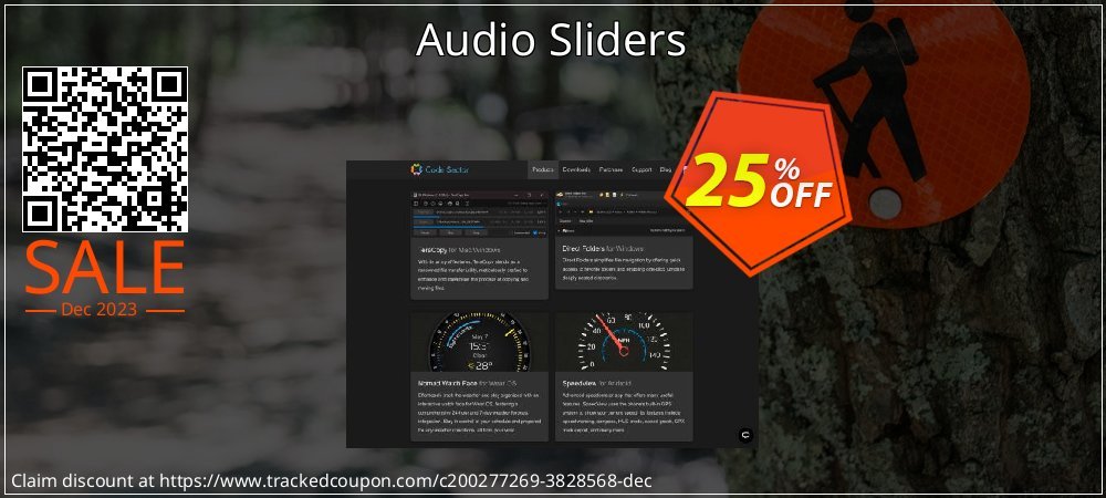 Audio Sliders coupon on Constitution Memorial Day super sale