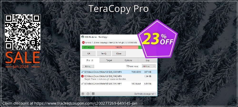 TeraCopy Pro coupon on Beer Month discounts