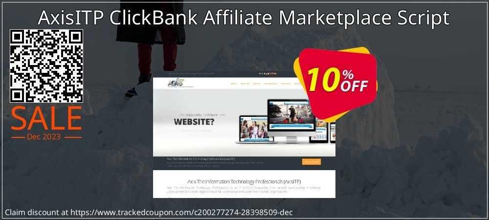 AxisITP ClickBank Affiliate Marketplace Script coupon on National Smile Day super sale