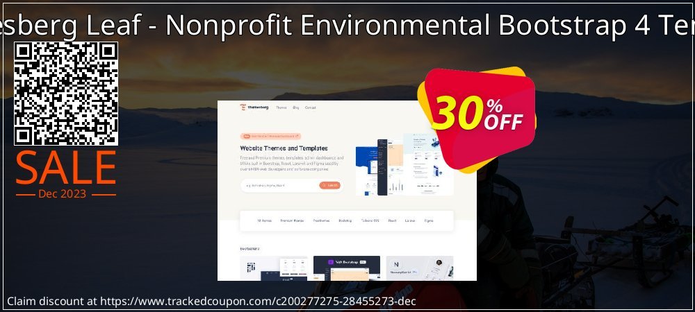 Themesberg Leaf - Nonprofit Environmental Bootstrap 4 Template coupon on Virtual Vacation Day super sale