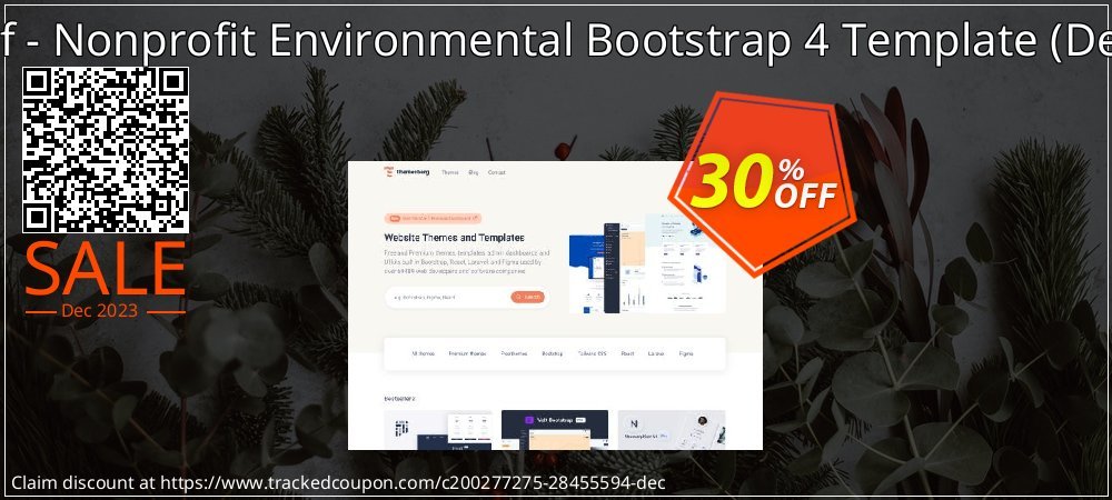 Themesberg Leaf - Nonprofit Environmental Bootstrap 4 Template - Developer License  coupon on Tell a Lie Day offering discount
