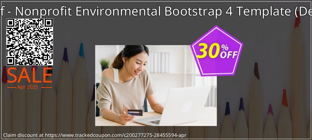 Themesberg Leaf - Nonprofit Environmental Bootstrap 4 Template - Developer License  coupon on World Password Day offering sales