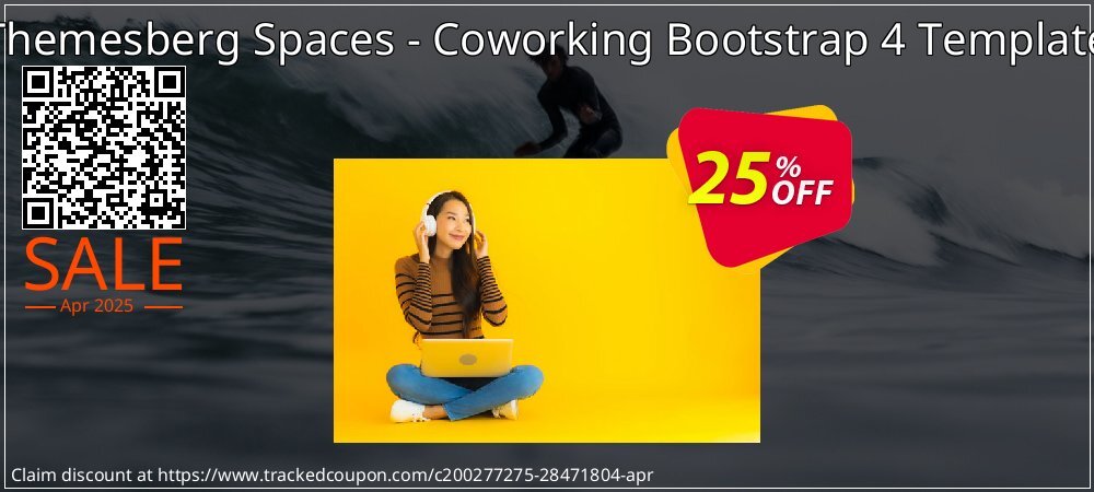 Themesberg Spaces - Coworking Bootstrap 4 Template coupon on World Password Day super sale