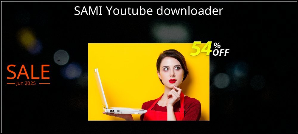 SAMI Youtube downloader coupon on World Bicycle Day super sale