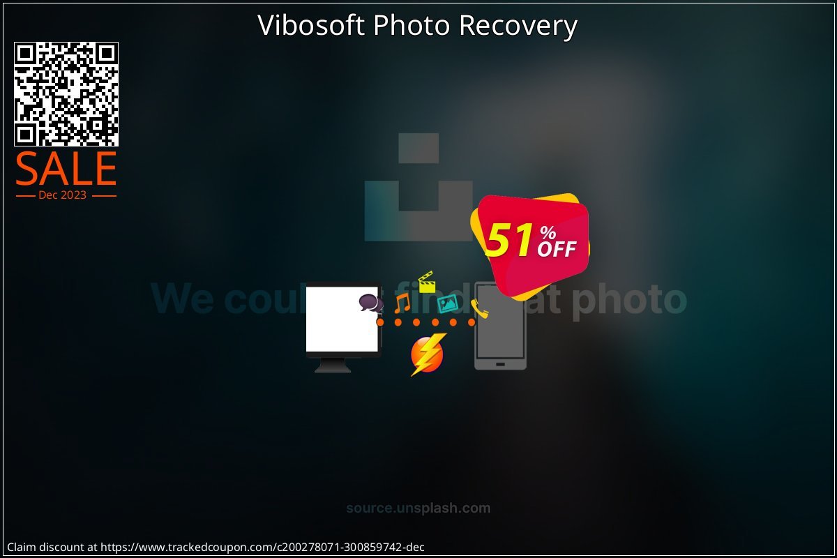 Vibosoft Photo Recovery coupon on April Fools' Day offering discount