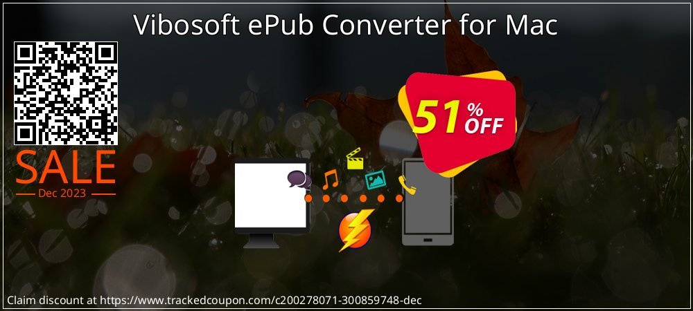 Vibosoft ePub Converter for Mac coupon on Virtual Vacation Day sales