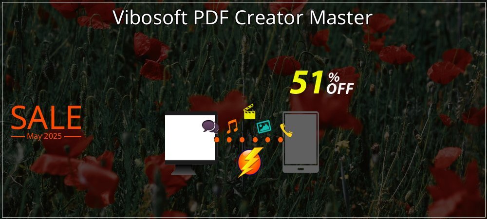 Vibosoft PDF Creator Master coupon on Mother's Day offering discount