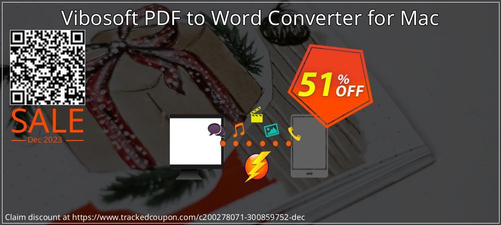 Vibosoft PDF to Word Converter for Mac coupon on April Fools' Day offering sales