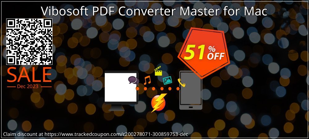 Vibosoft PDF Converter Master for Mac coupon on Easter Day super sale