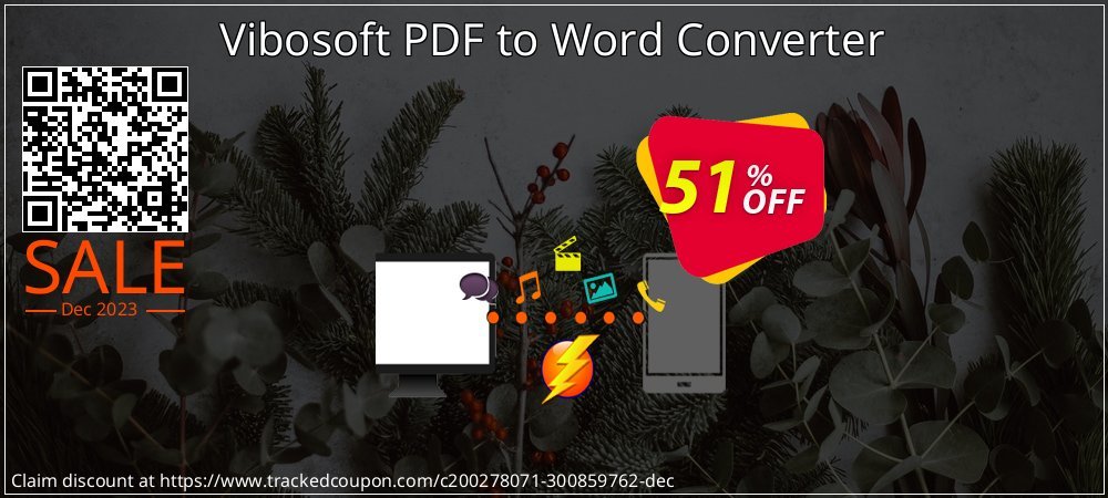 Vibosoft PDF to Word Converter coupon on April Fools' Day super sale